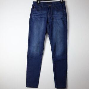 KanCan Skinny Jeans Women's‎ Mid Rise Stretch Denim size 7/27 Dark Wash